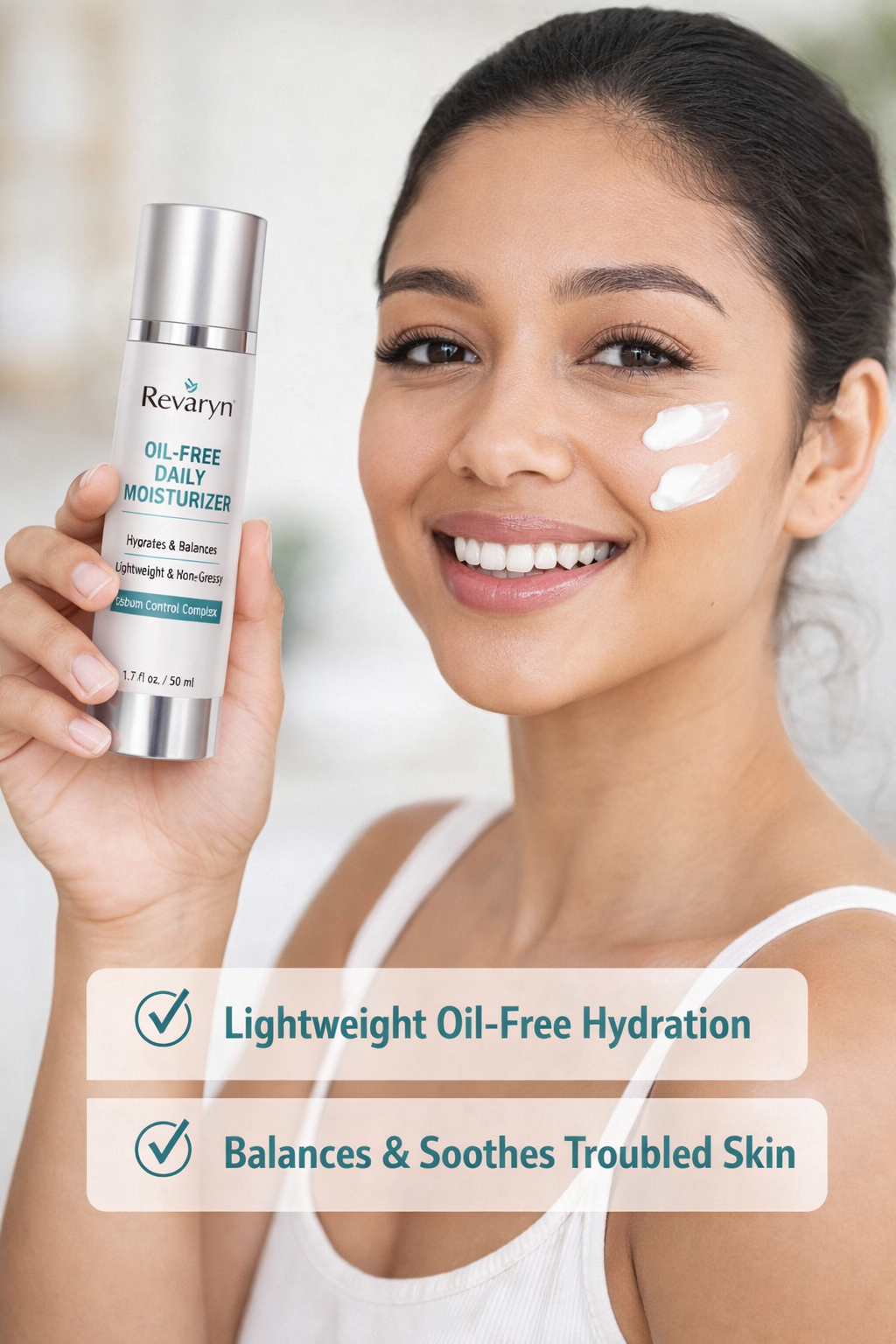 Oil-Free Daily Moisturizer – Lightweight Hydration for Clear, Balanced Skin