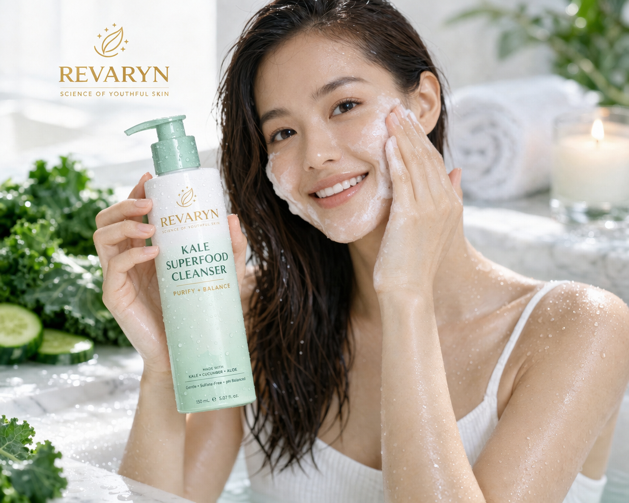 Kale + Green Tea Cleanser – Clean, Hydrate & Refresh