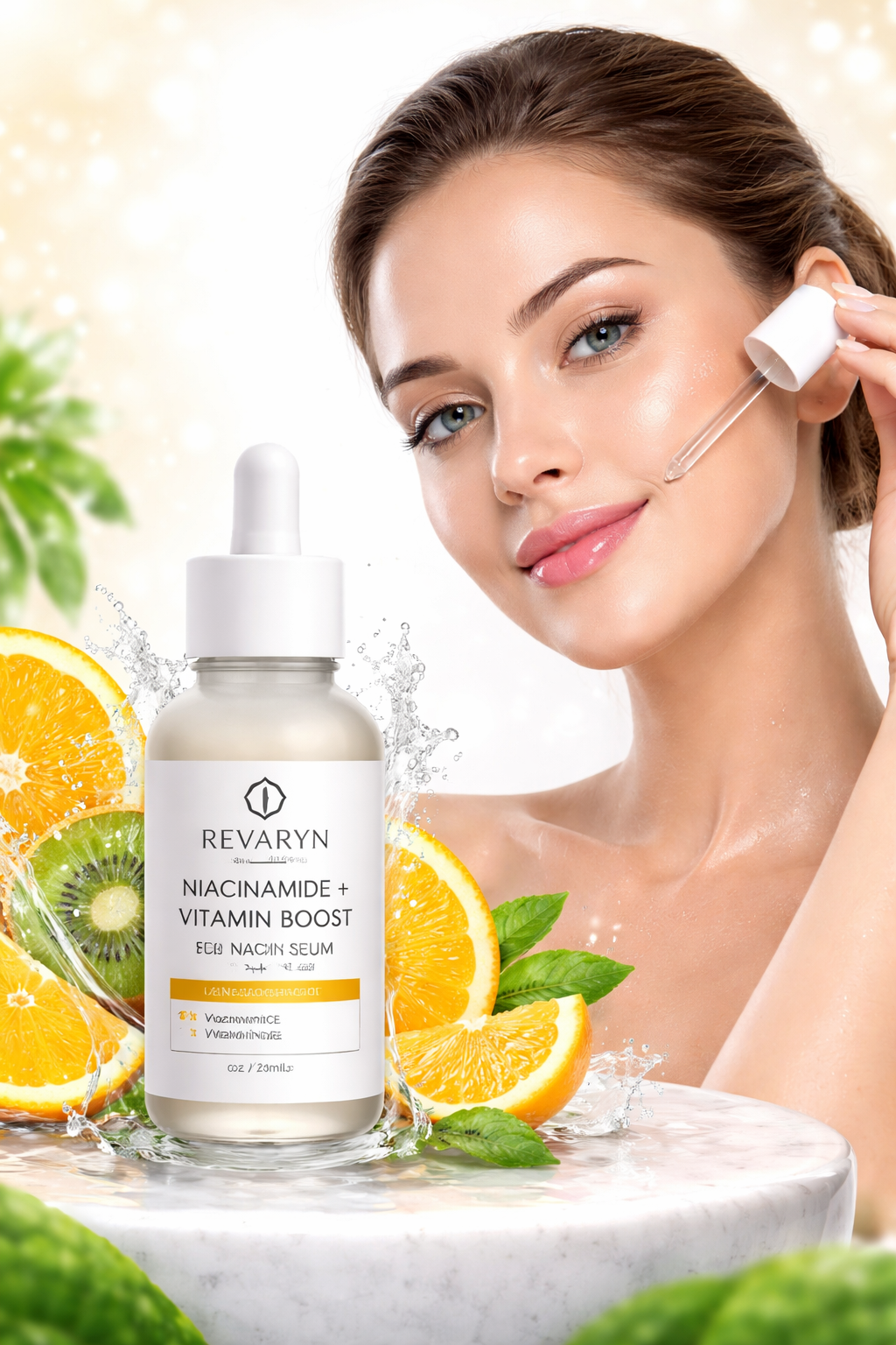 Vitamin C + Niacinamide Serum – Brightening, Smoothing & Hydrating