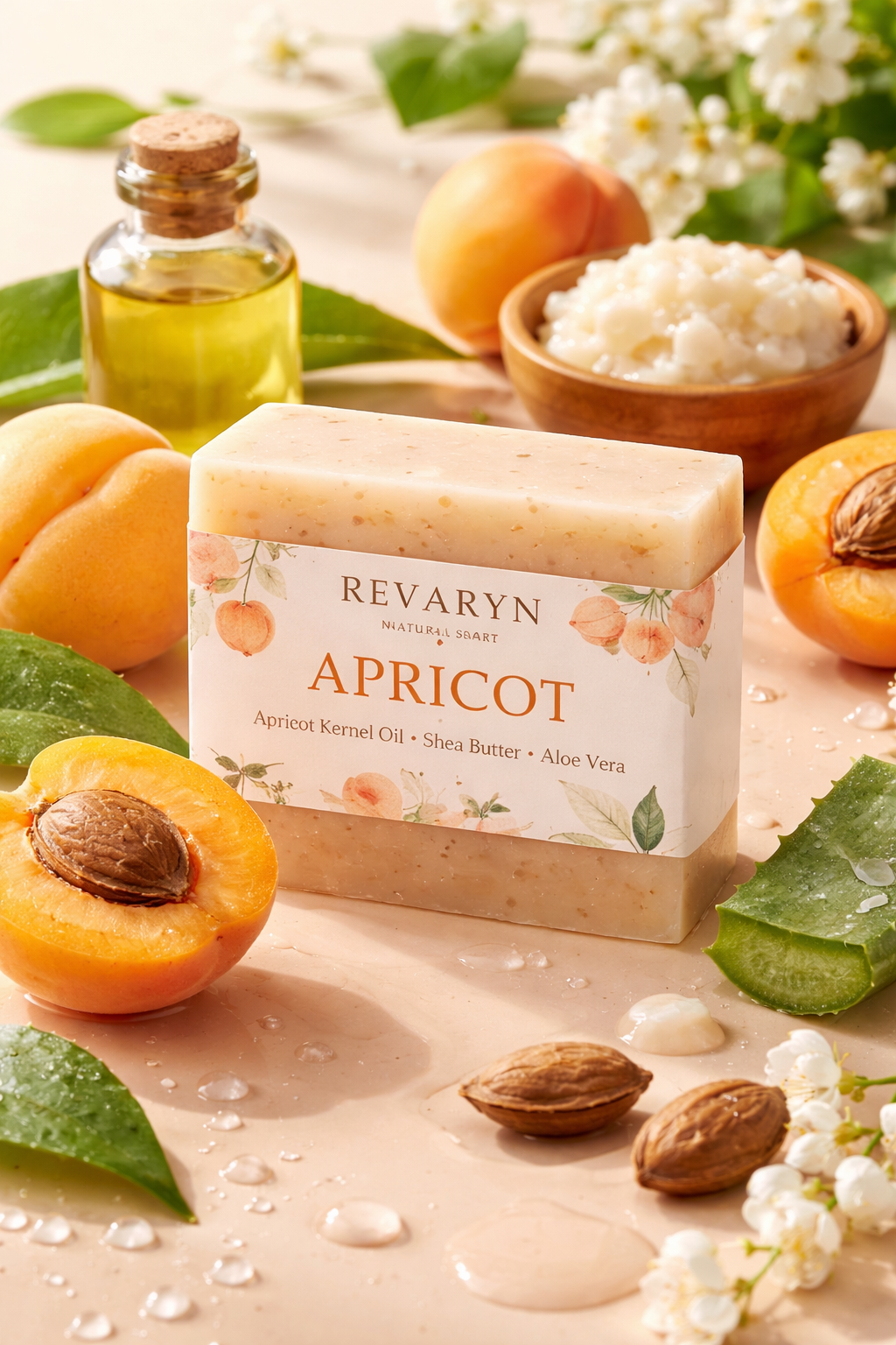 Apricot Exfoliating Soap – Smooth, Bright & Clean Skin