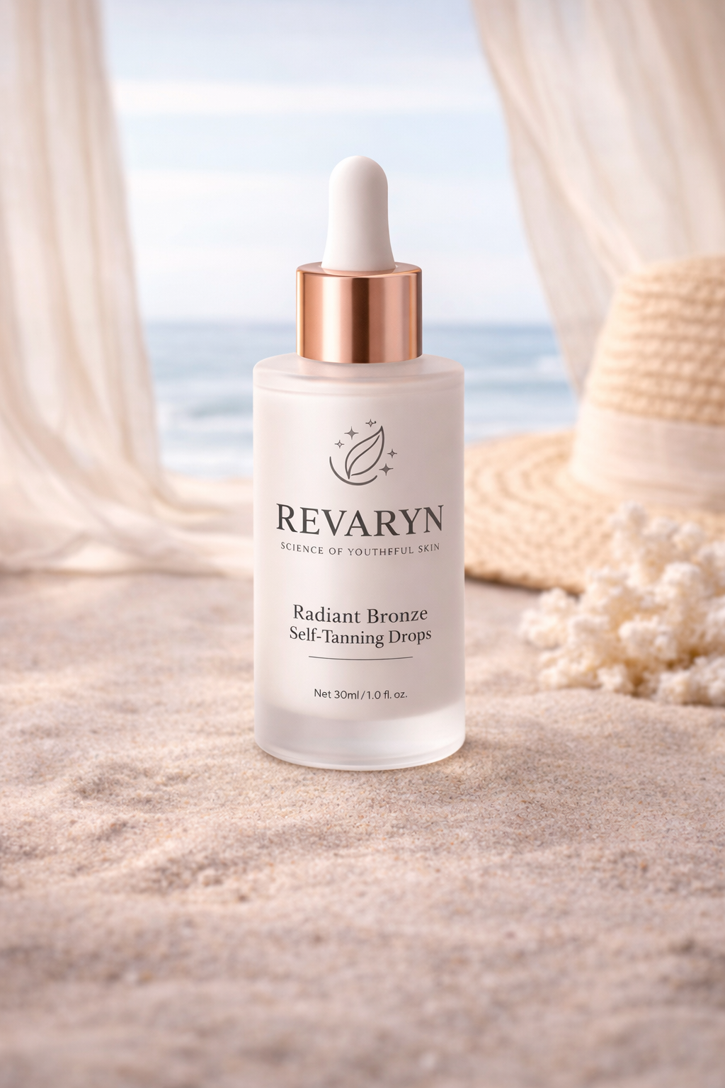 Gradual Self-Tanning Drops – Custom Glow Face & Body