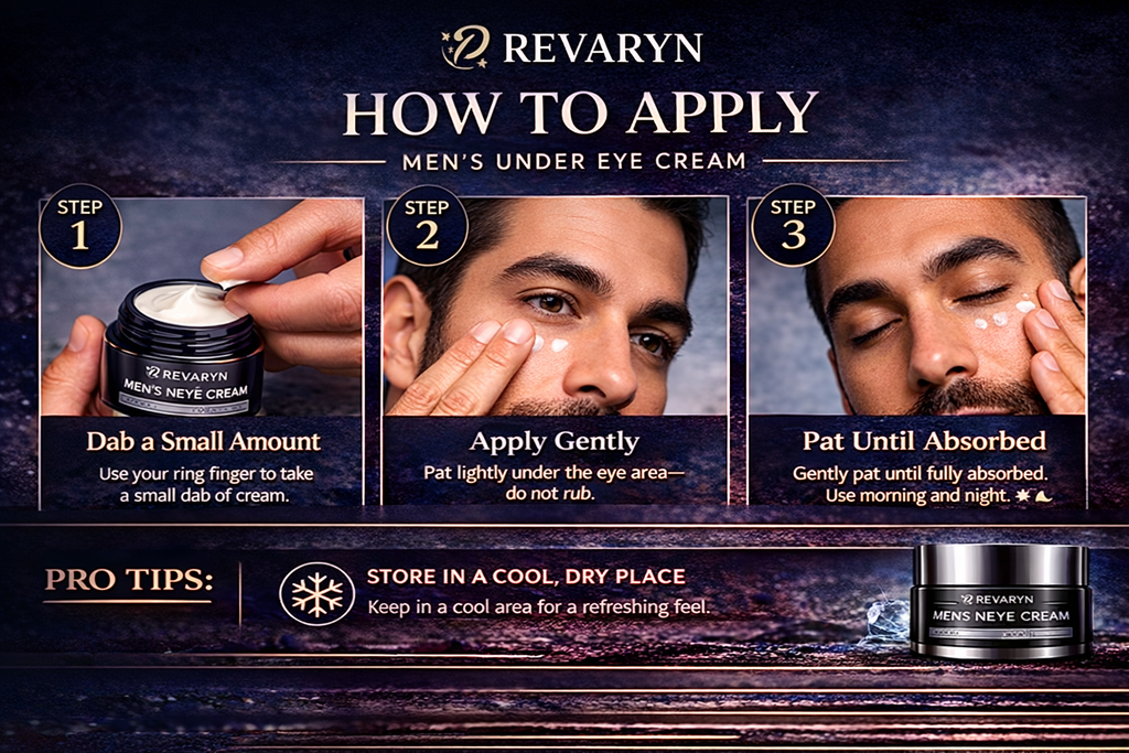 Men’s Eye Cream – Reduce Dark Circles & Smooth Fine Lines