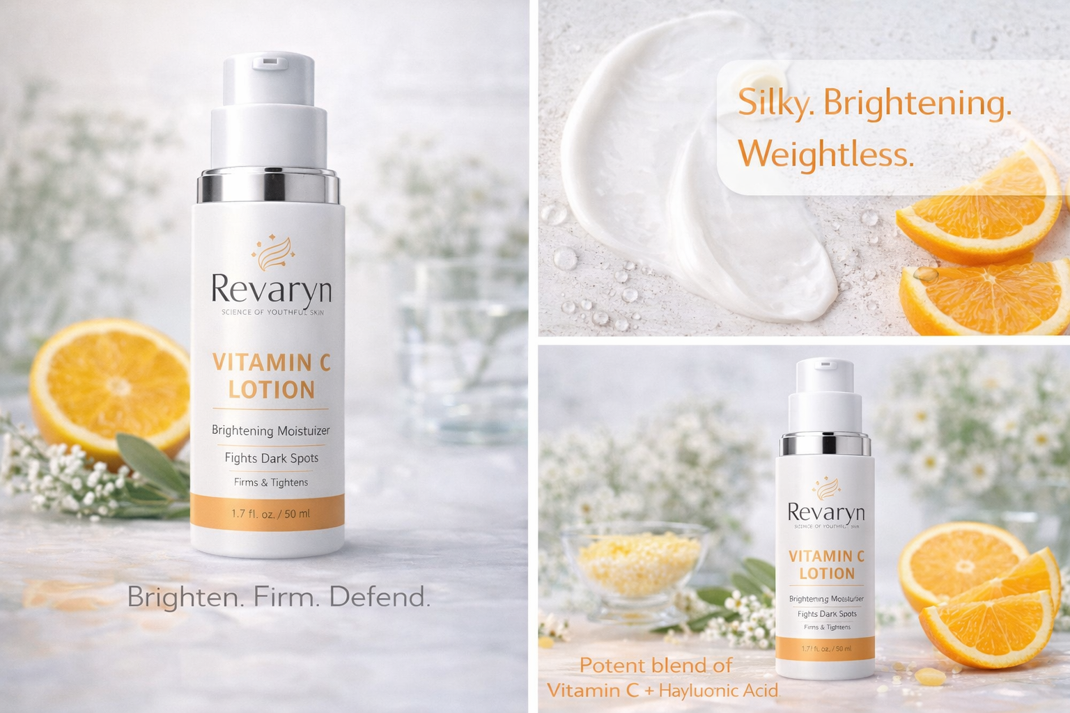 Vitamin C Brightening Moisturizer – Glow & Even Skin Tone
