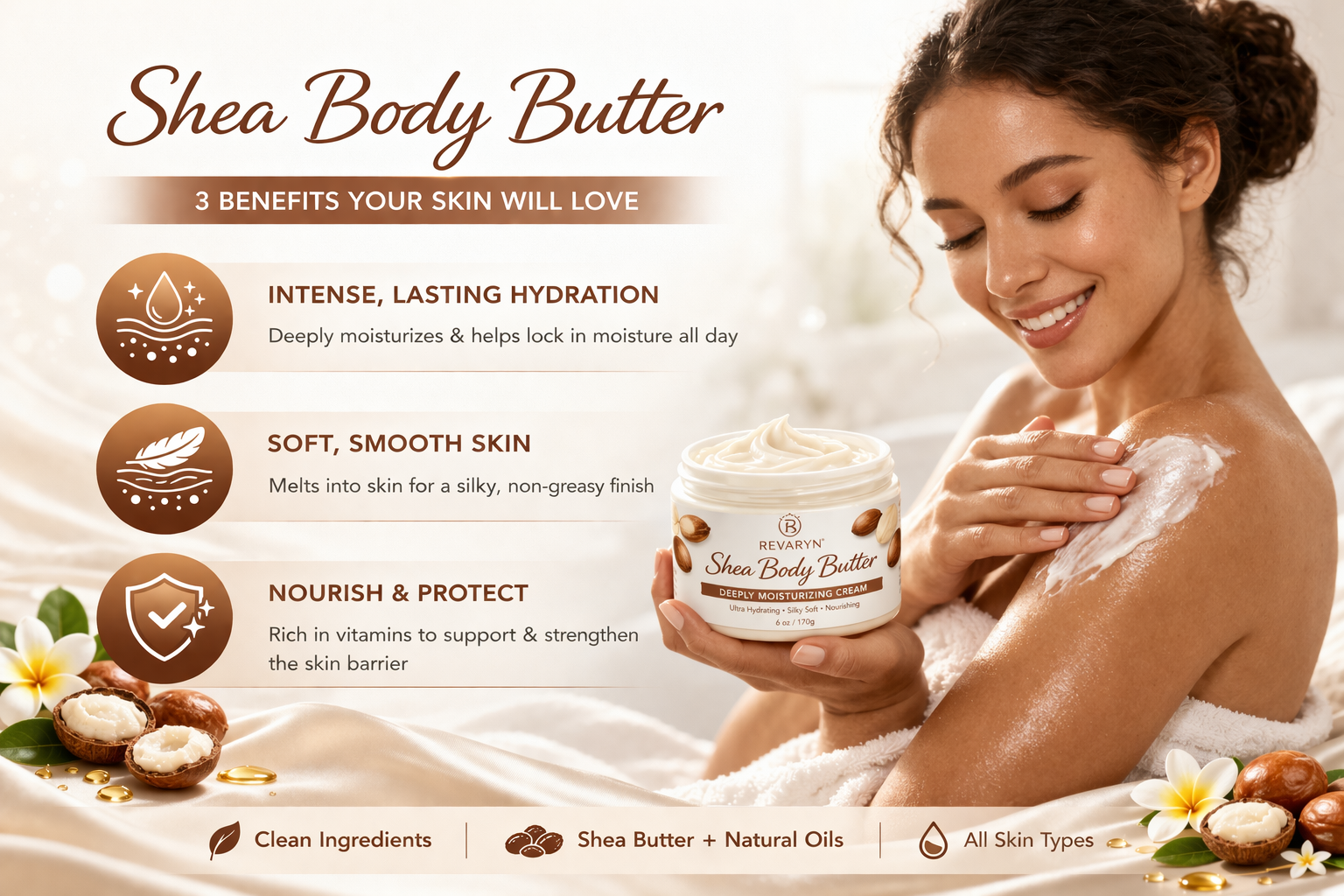 Shea Body Butter – Deep Hydration for Silky, Smooth Skin