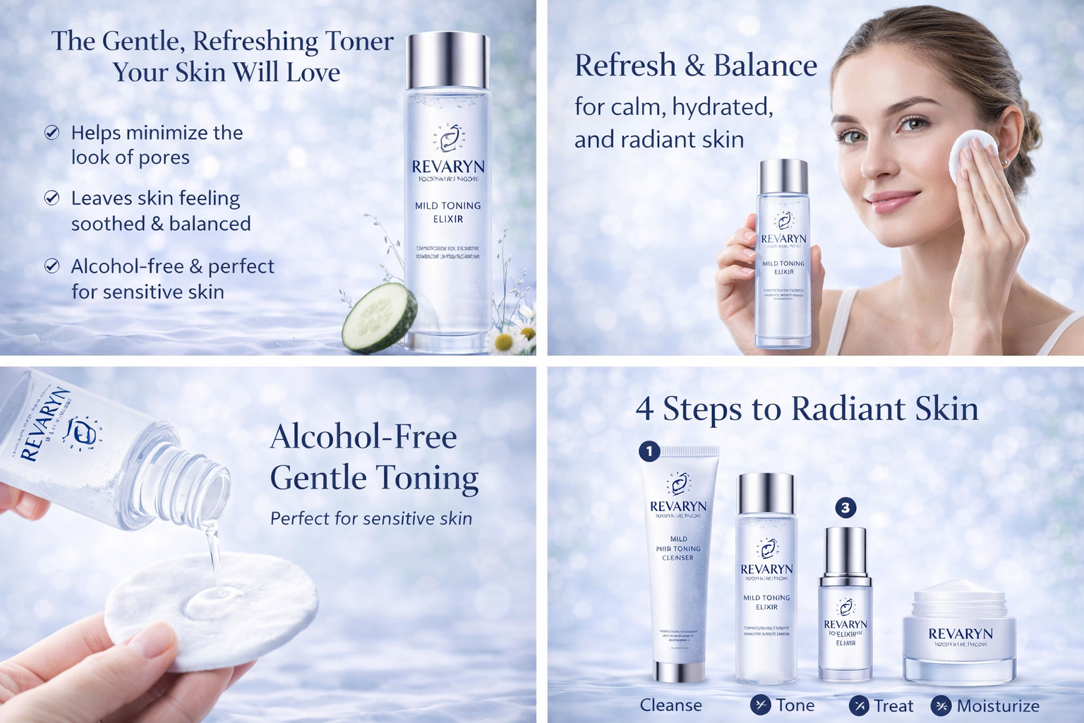 Hydrating Pore Refining Toner with Aloe & Witch Hazel