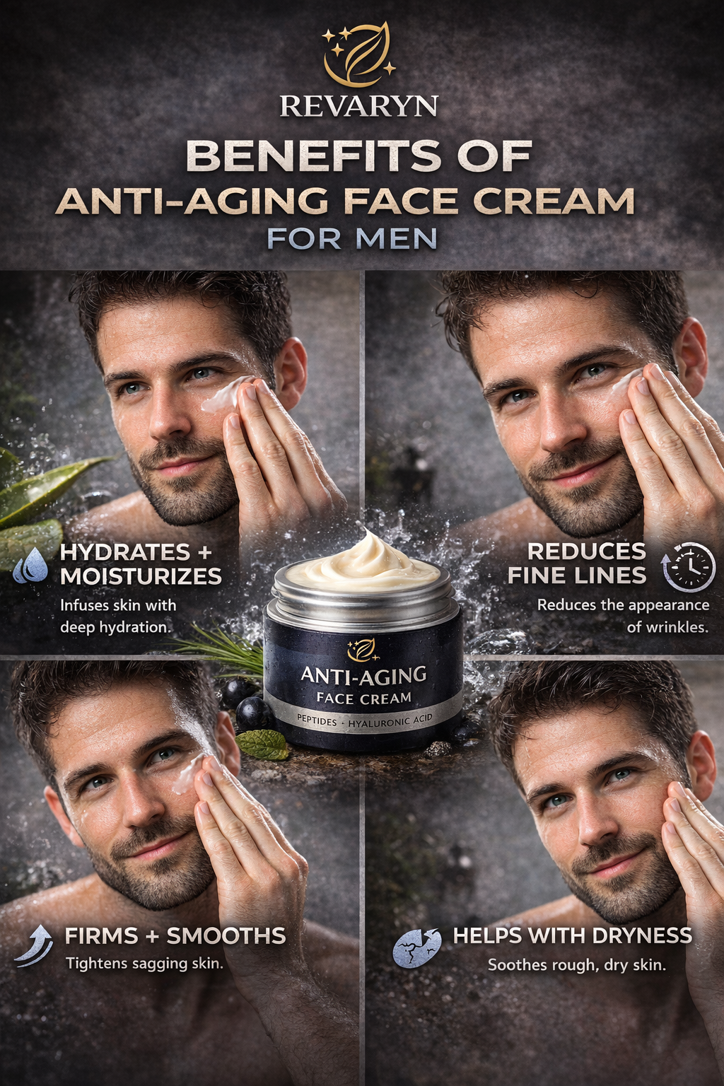 Men’s Face Moisturizer – Hydrate, Smooth & Refresh Skin