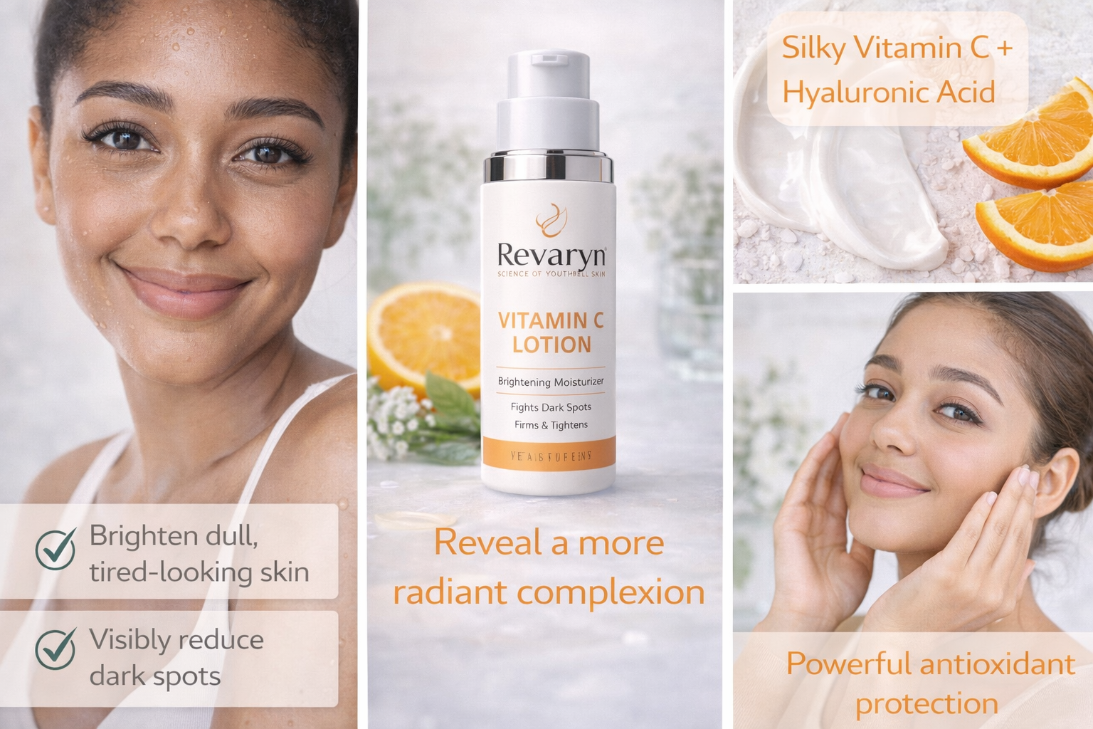 Vitamin C Brightening Moisturizer – Glow & Even Skin Tone