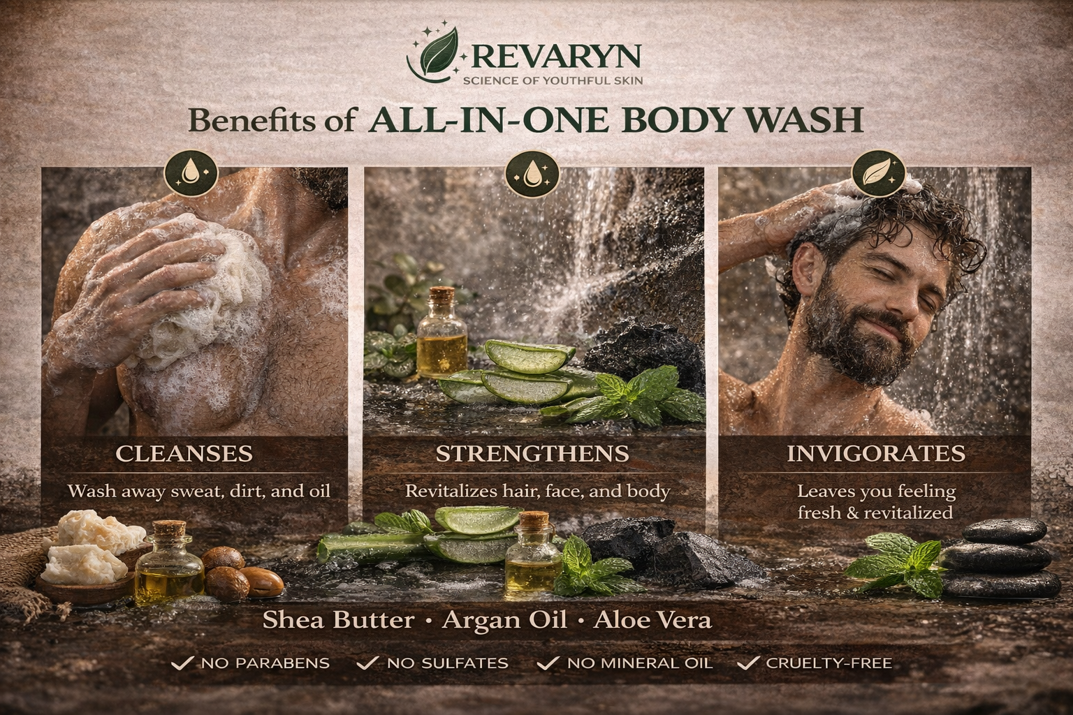 All-in-One Body Wash – Cleanse, Hydrate & Refresh