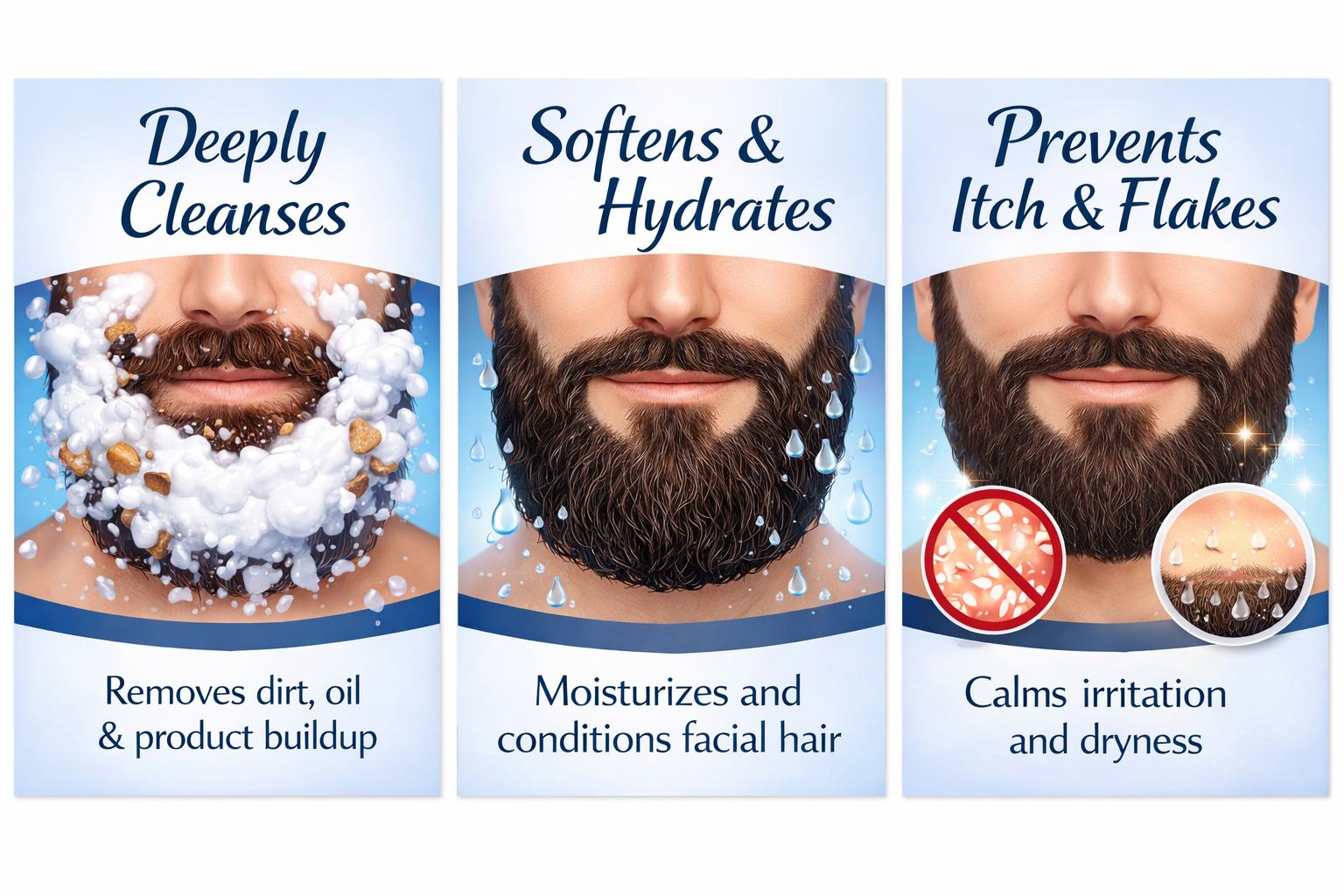 Foaming Beard Wash – Gentle Clean & Hydration