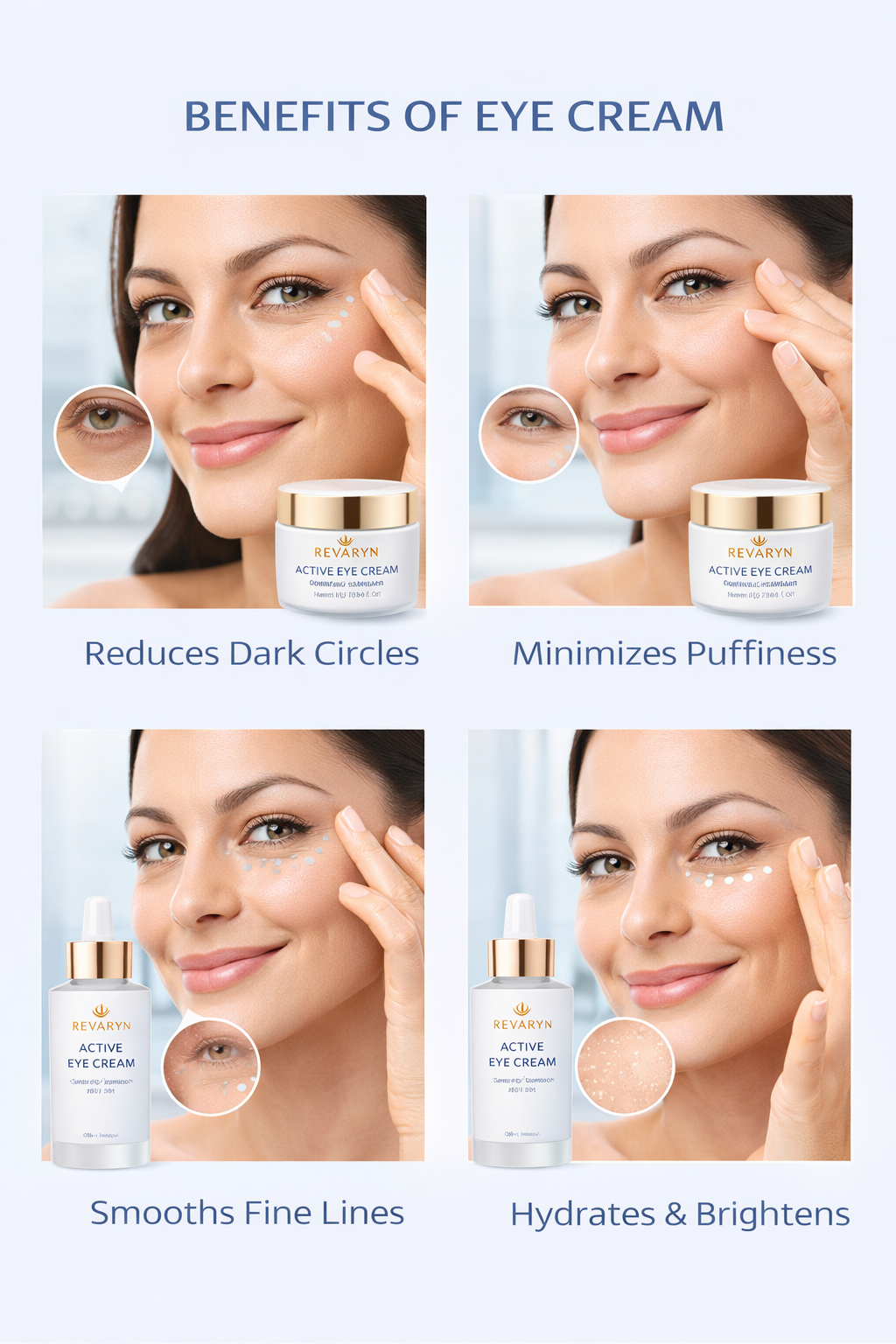 Active Eye Cream – Smooth, Hydrate & Refresh Tired Eyes